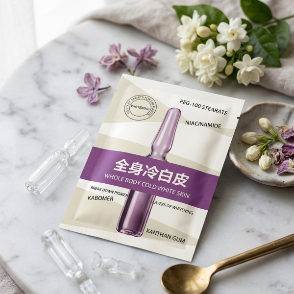 OMENFEE Whitening Body Milk Whole Body Cold White Skin Body Care Cream Niacinamide Body Milk Film