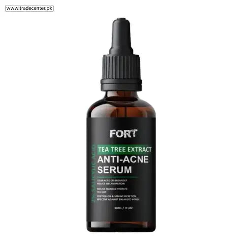 FORT Salicylic Acid Serum – Anti-Acne Face Serum & Dark Spot Correcting Serum for Glowing Skin | Acne Skin Care Products 30ml
